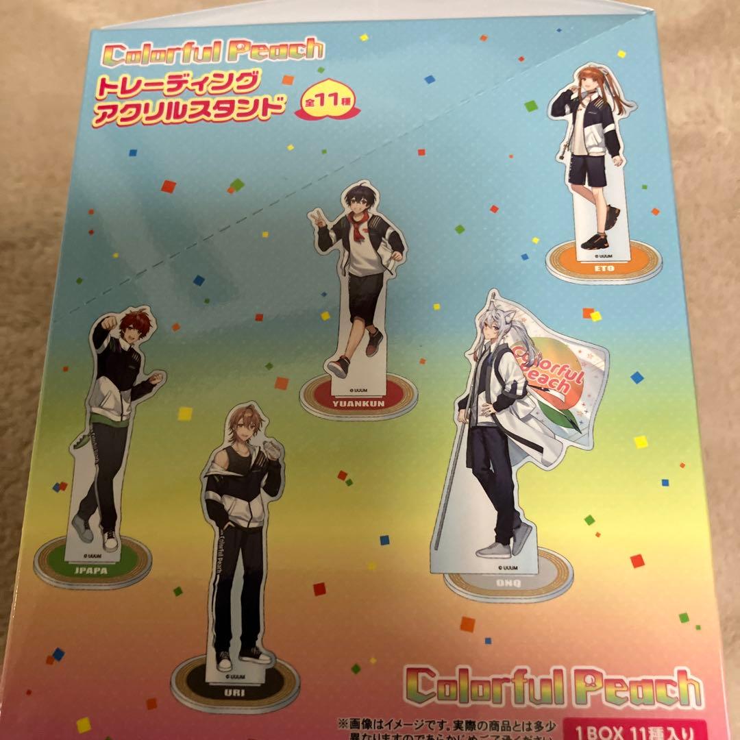 カラフルピーチ セブンコラボ アクスタ 缶バッジ BOXセット - メルカリ