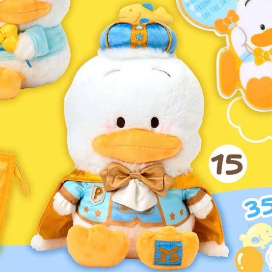 あひるのペックル スペシャルぬいぐるみ 35周年 夢見るバルーン - メルカリ