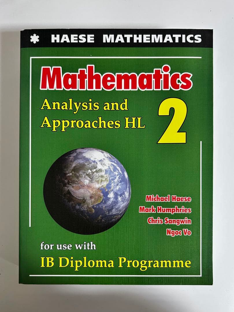 語学・辞書・学習参考書 Mathematics Analysis and Approaches HL 2 語学・辞書・学習参考書 Mathematics Analysis and Approaches HL 2