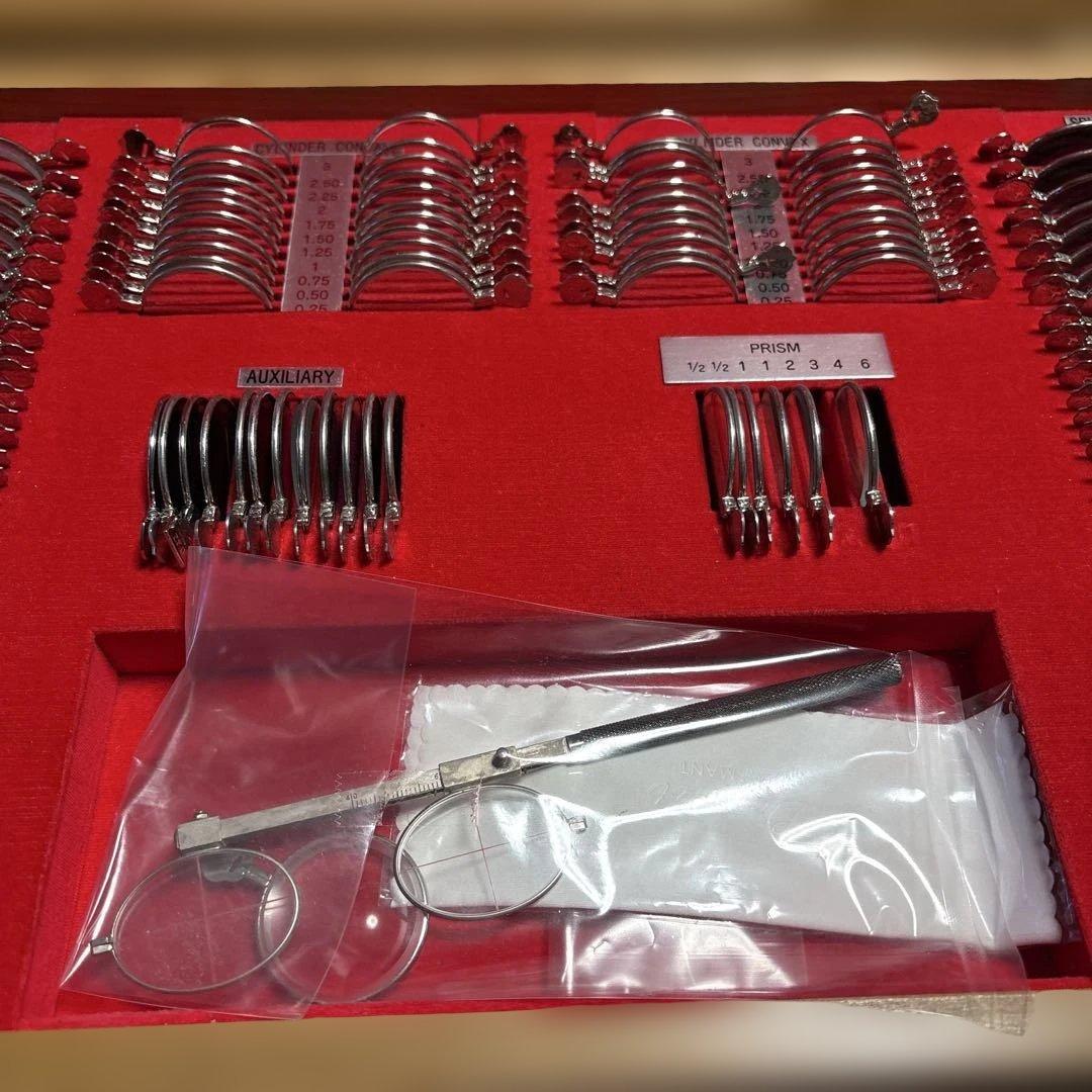 検眼レンズ ・テストレンズセット・視力検査 ・測定 TOPCON TLS-5B