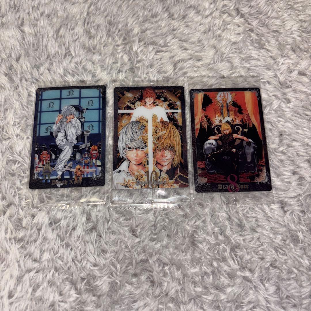 DEATH NOTE デスノート ウエハース カード メロ ニア 3枚セット - メルカリ