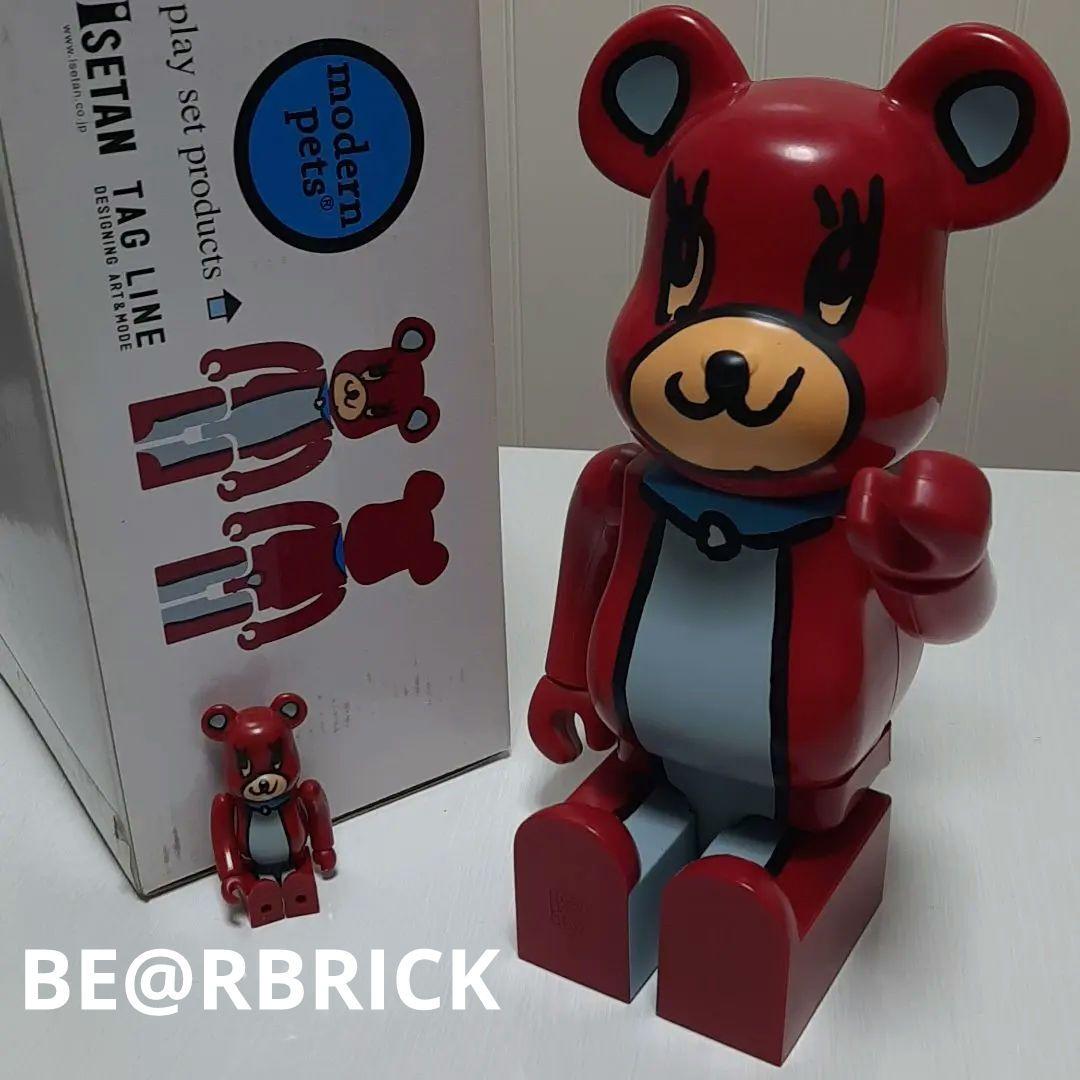 レア ISETAN限定 BE@RBRICK ベアブリック 400%&100% - メルカリ