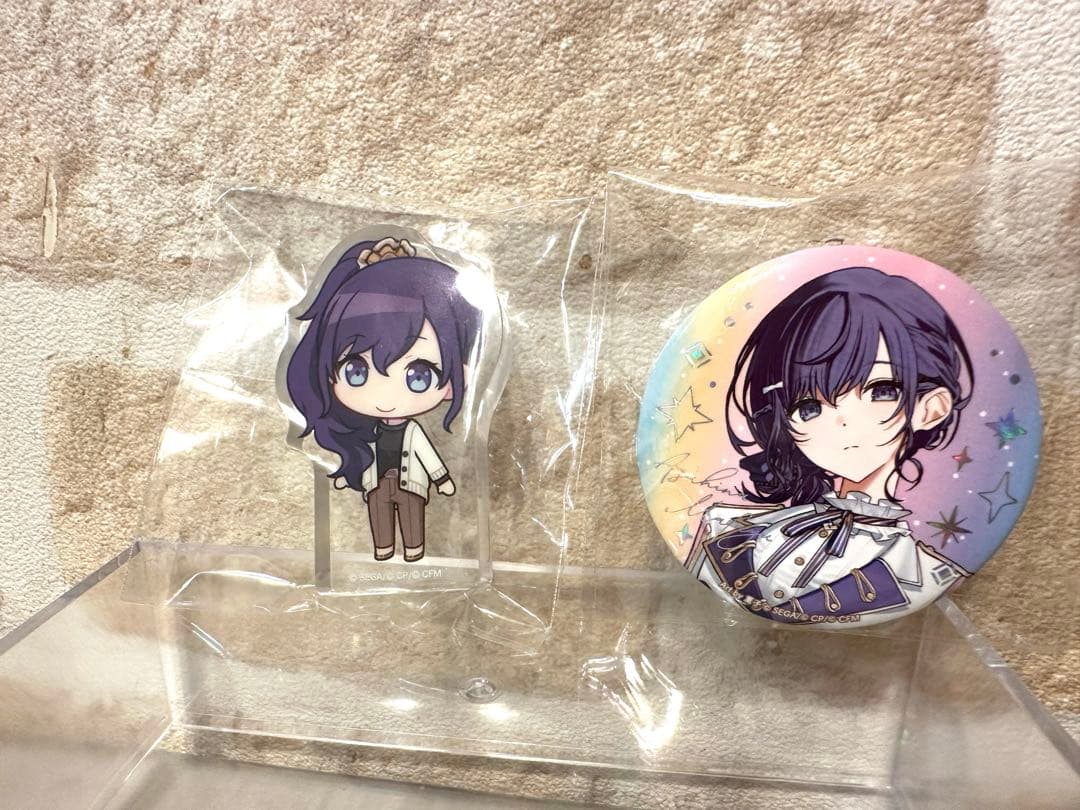 プロセカ プロジェクトセカイ 缶バッジグリッター缶バッジころっと