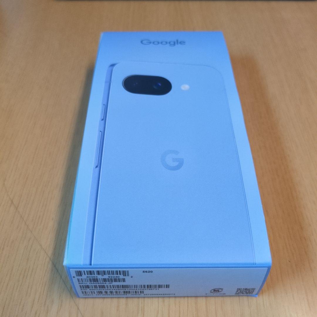 新品未使用未開封 Pixel 9a 128GB Iris ② Google Pixel 新品未開封 9a 128GB+8GB Iris 青 SIMフリー840353922402
