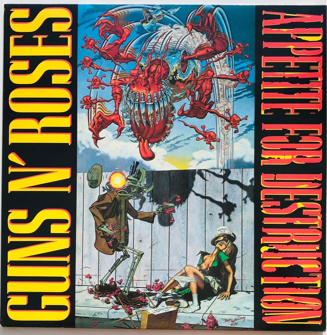 Guns N' Roses/アペタイト・フォー・ディストラクション発禁ジャケット