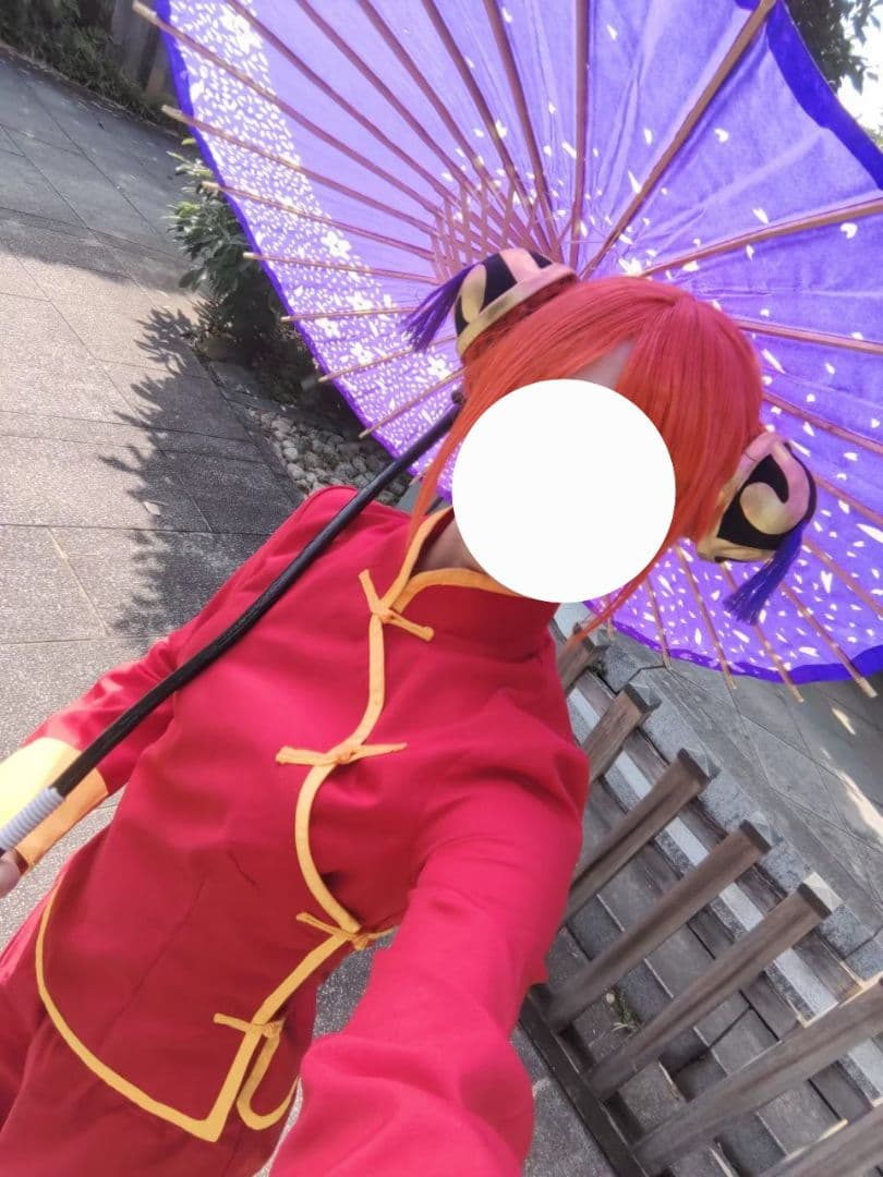 銀魂神楽コスプレ　フルセット 銀魂 神楽 コスプレ コスチューム コスプレ衣装 : フルグレース - 通販