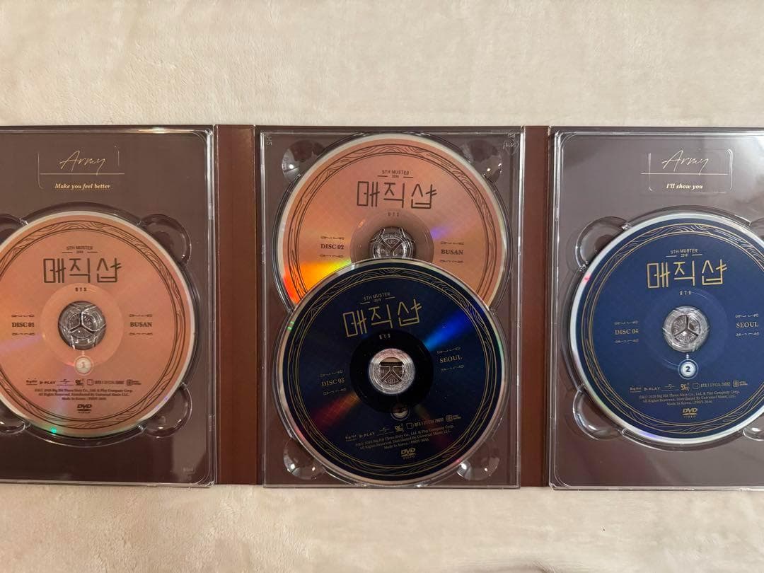 BTS マジックショップ 韓国 釜山 トレカ ジョングク dvd - メルカリ