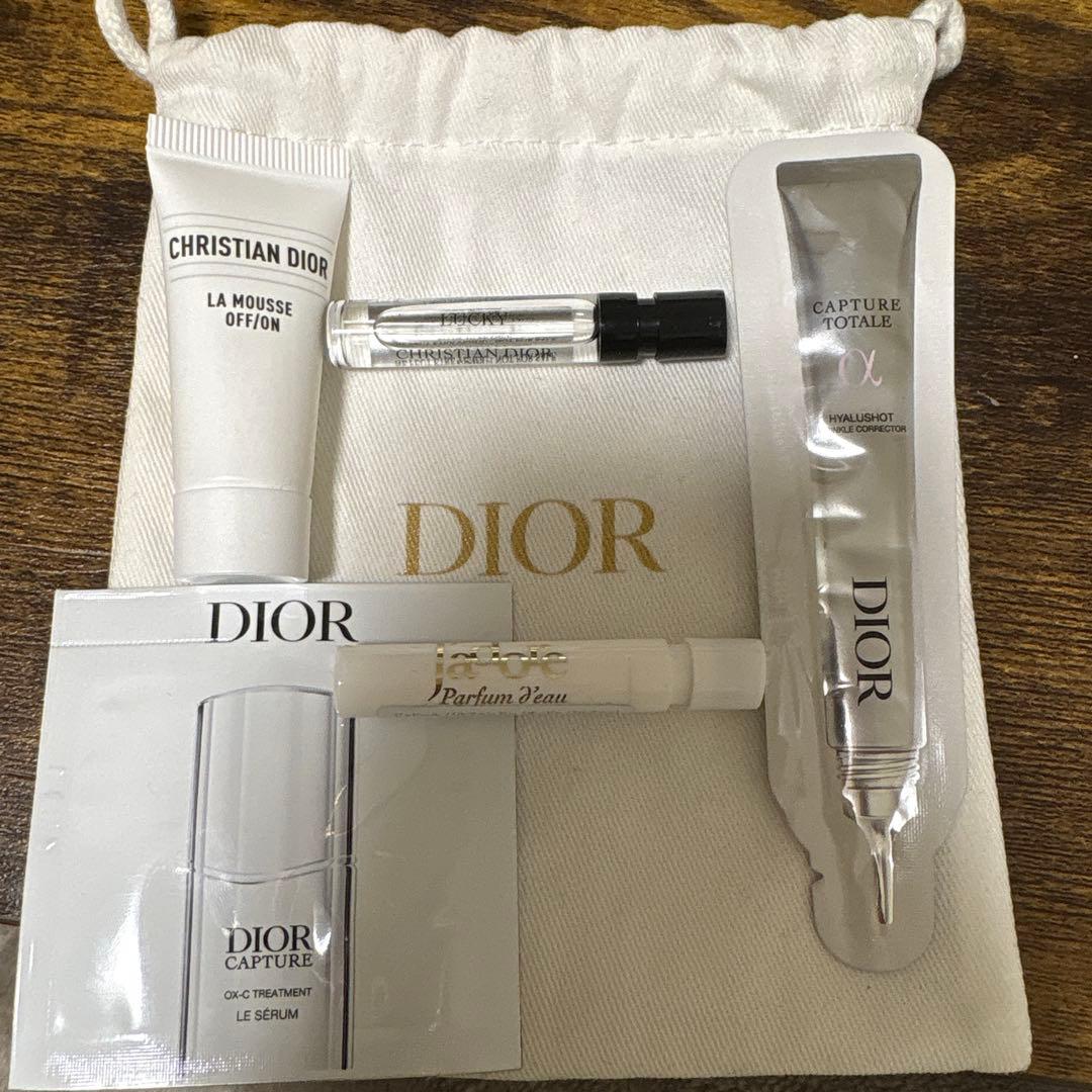 Dior クリスチャン ディオール サンプル5点セット 試供品 スキンケア
