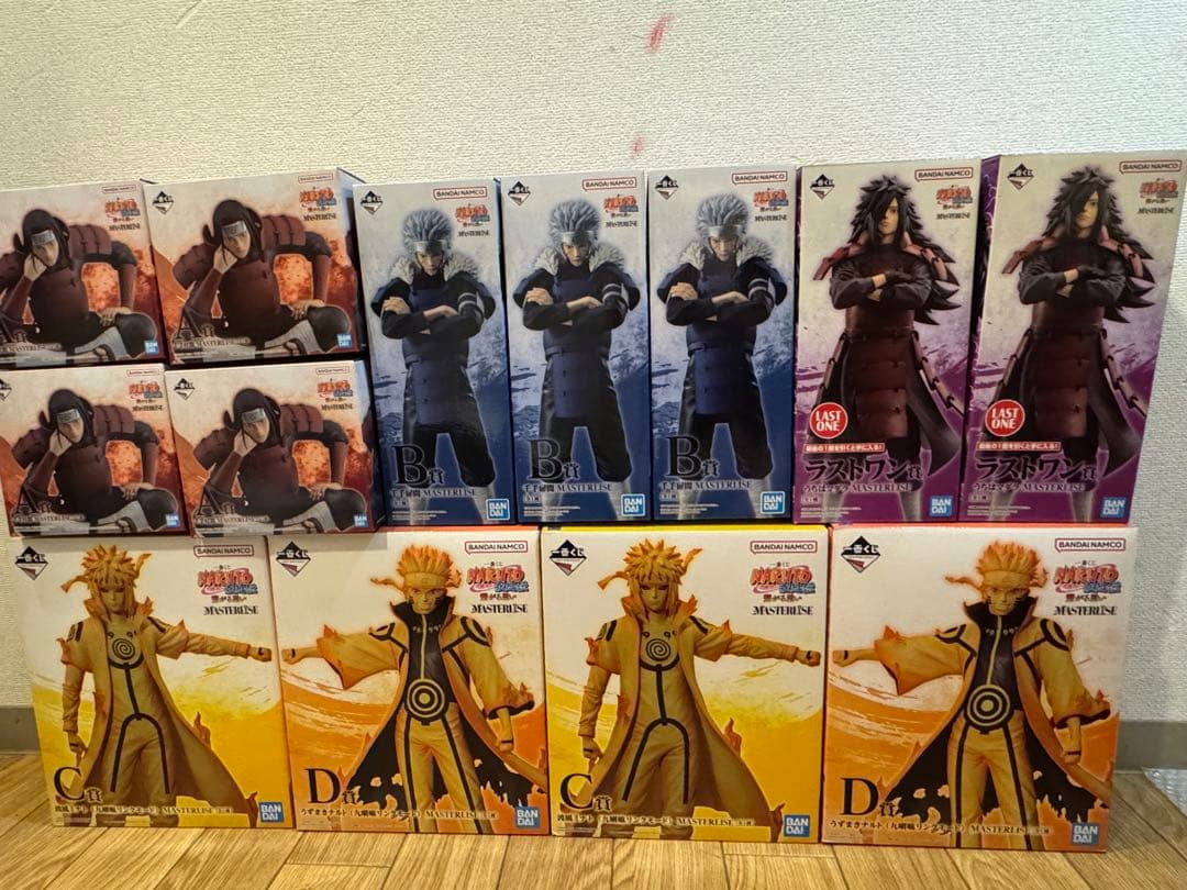 【ノー勉様】一番くじ NARUTO 繋がる思い フィギュア 13体 セット 一番くじ NARUTO-ナルト- 疾風伝 繋がる思い｜一番くじ倶楽部｜BANDAI