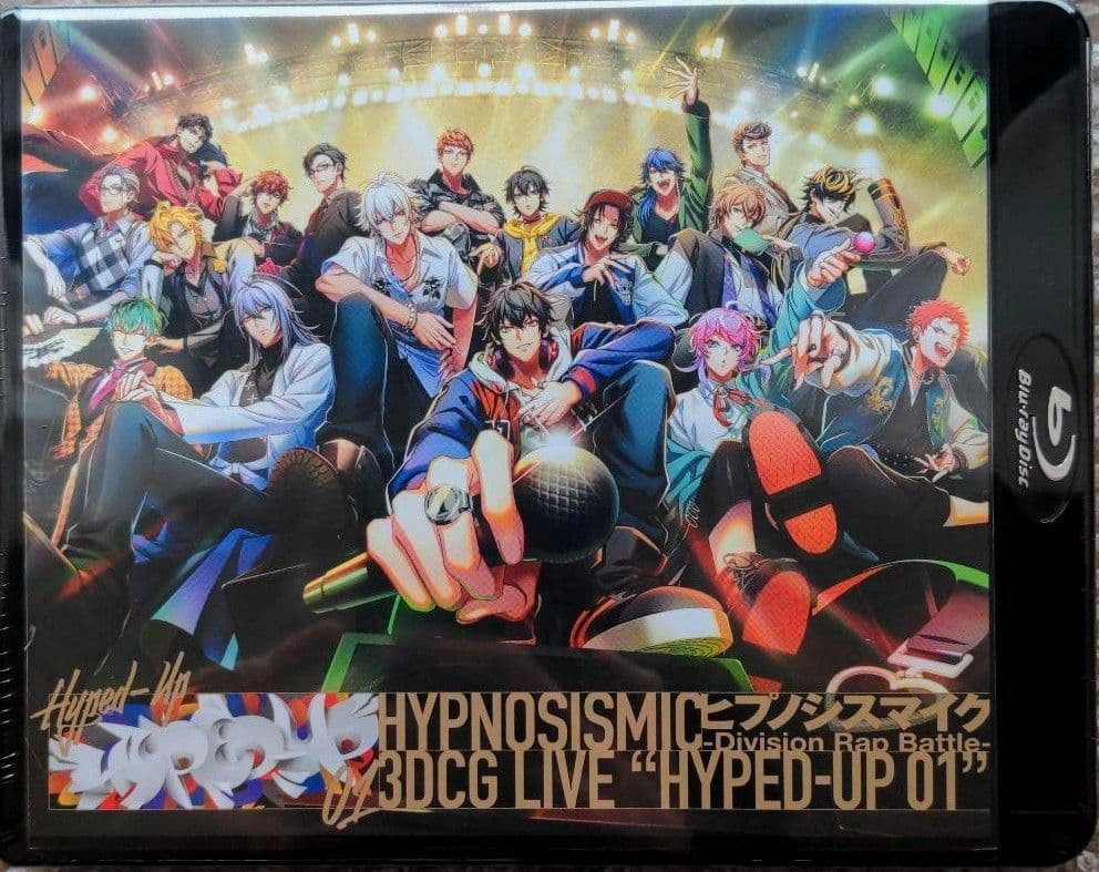 ヒプノシスマイク　HYPED-UP 01　3DCG LIVE　Blu-ray① ヒプノシスマイク3DCG LIVE “HYPED-UP 01” BluRay - メルカリ