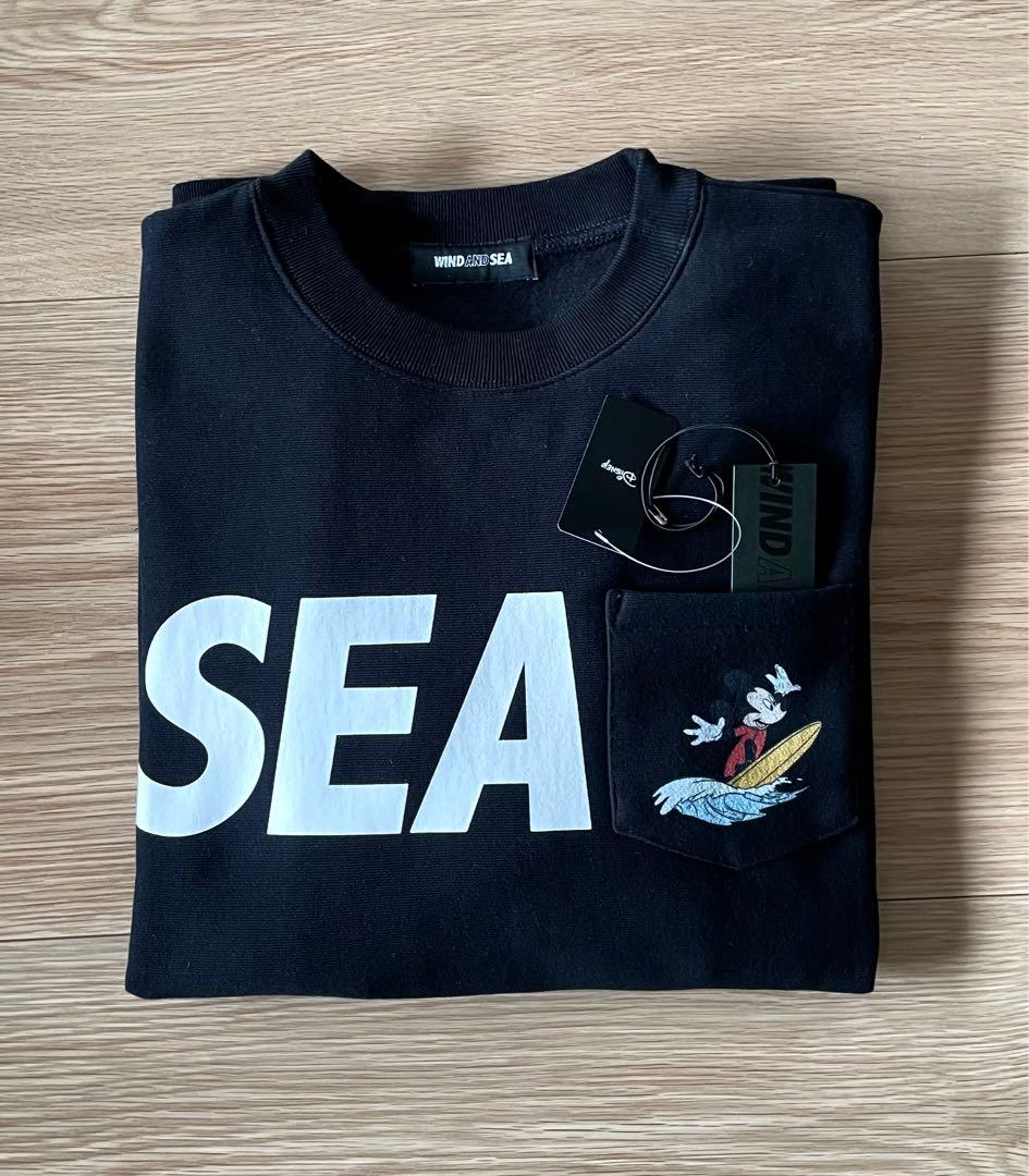wind and sea ディズニー コラボ スウェット ミッキー surf - メルカリ