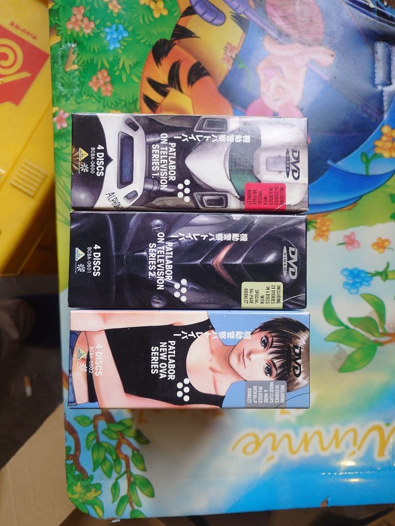 み*く様 パトレイバー OVA & テレビシリーズ DVDセット