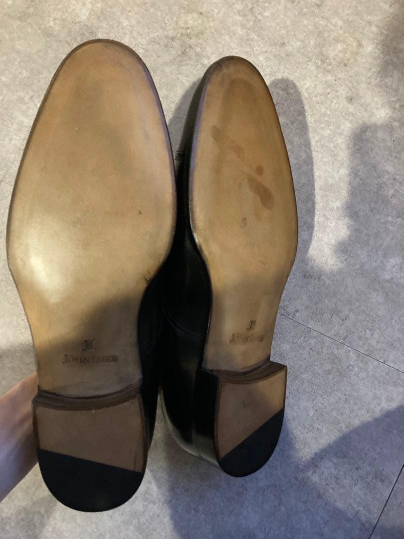 未使用 希少 john lobb ボノーラ製 philip 8.5E