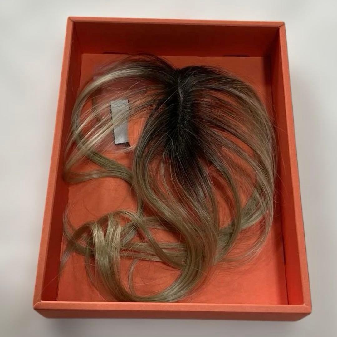 choi トップエクステンション アッシュゴールド 部分ウィッグ - メルカリ