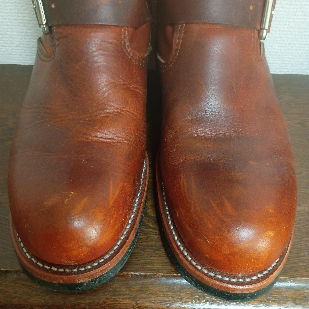 7.5E CHIPPEWA レザー　エンジニアブーツ ワークブーツ　チペワ