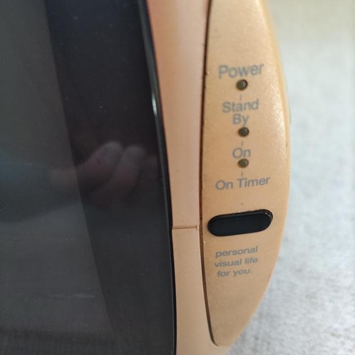 レトロ家電 ジャンク品 パナソニックポータブルテレビ - メルカリ