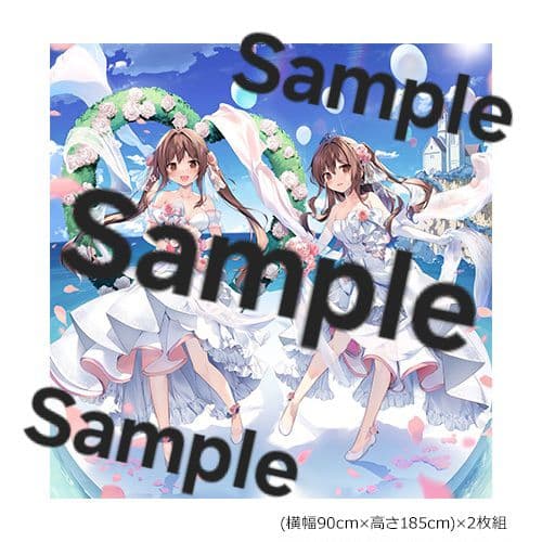 ☆C100限定ver☆ karory先生 描き下ろしカーテン 蒼海舞香＆蒼海夏音