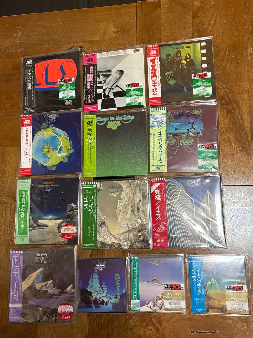 Yes（イエス）のアトランティック70周年記念紙ジャケットCDの13作品セット Yes / イエス「YESSHOWS / イエスショウズ アトランティック70周年記念
