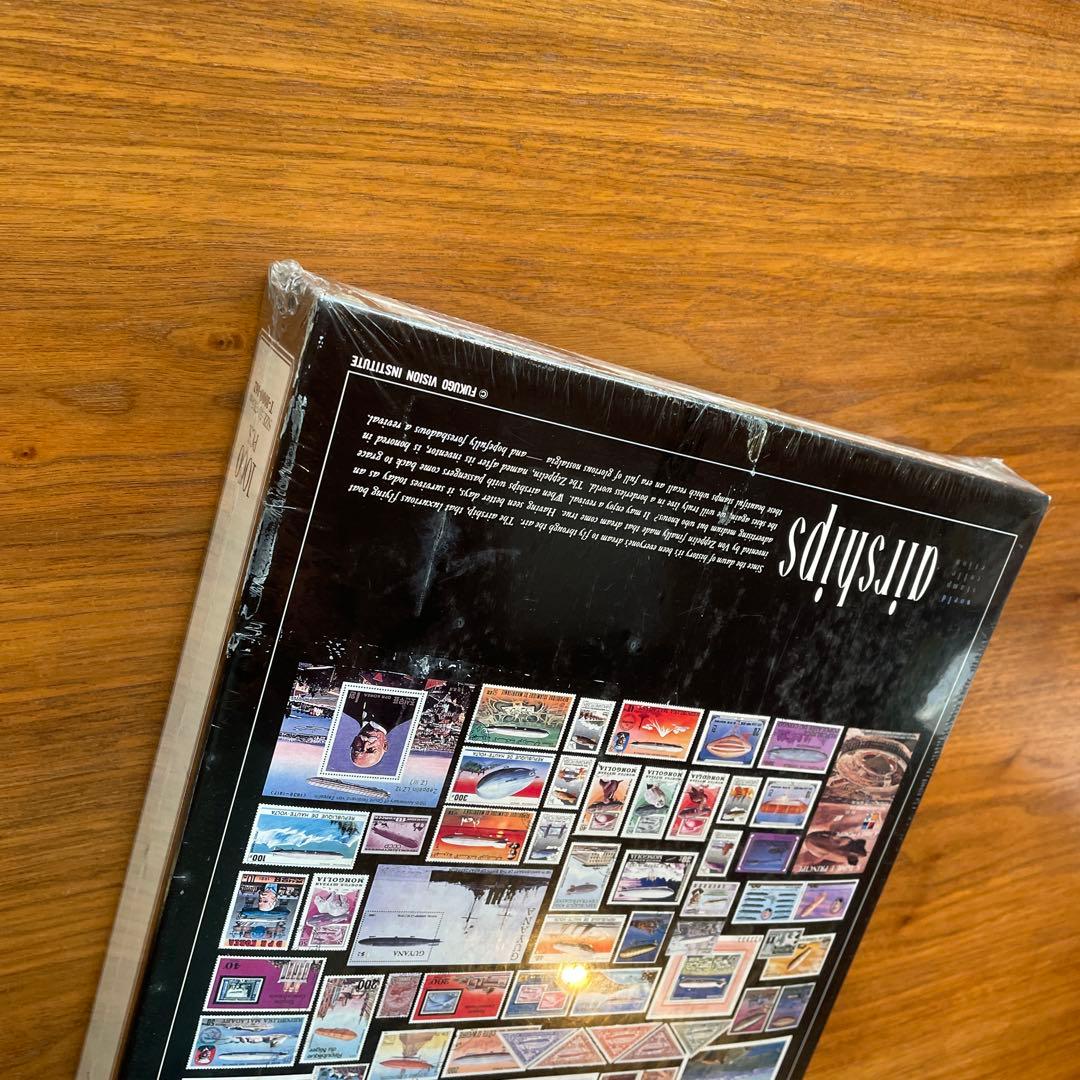 ジグソーパズル エアシップ 伊藤祐介 スタンプコレクション 1000P 切手