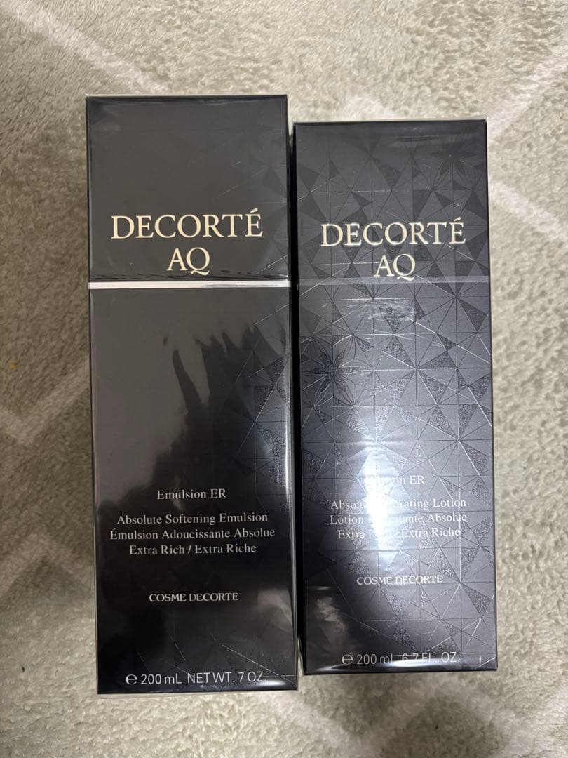 コスメデコルテ AQ エマルジョンER & ローションER 200mL Amazon.co.jp: コスメデコルテ AQ エマルジョン ER 200mL 付け替え用