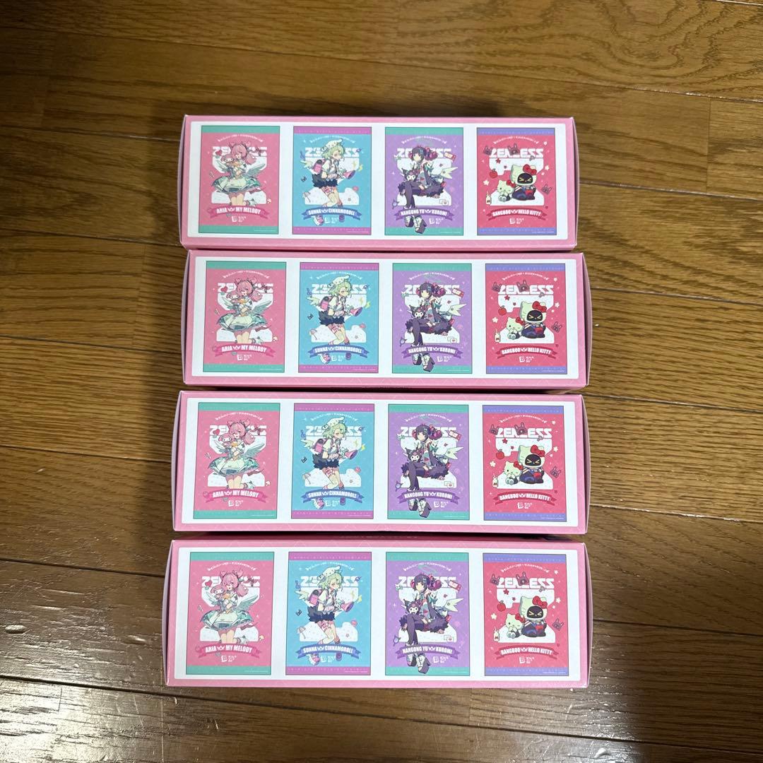 GIGO限定 ゼンレスゾーンゼロ ゼンゼロ サンリオ メタルポスター 4点