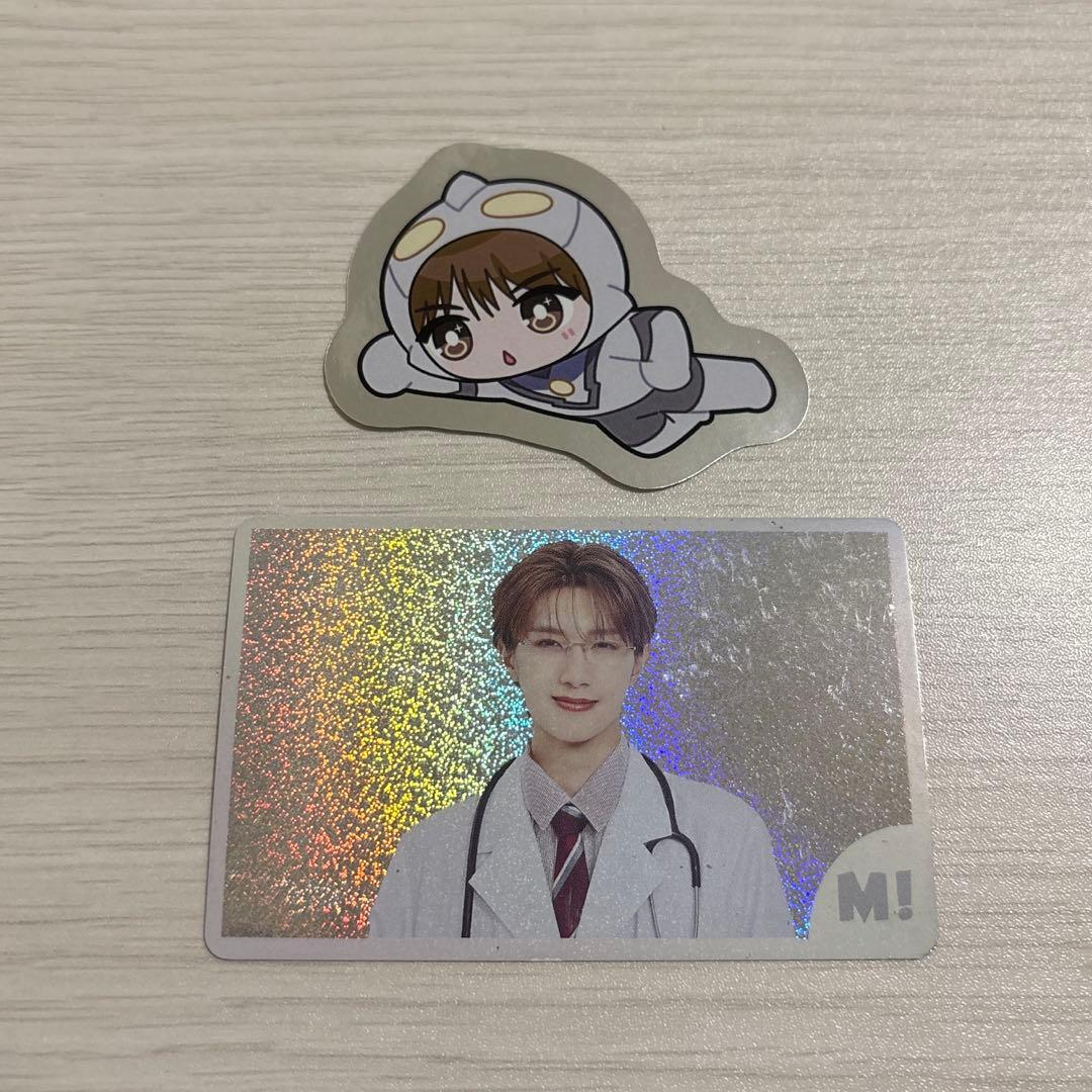 M!LK 山中柔太朗 トレカ ステッカー HERO - メルカリ