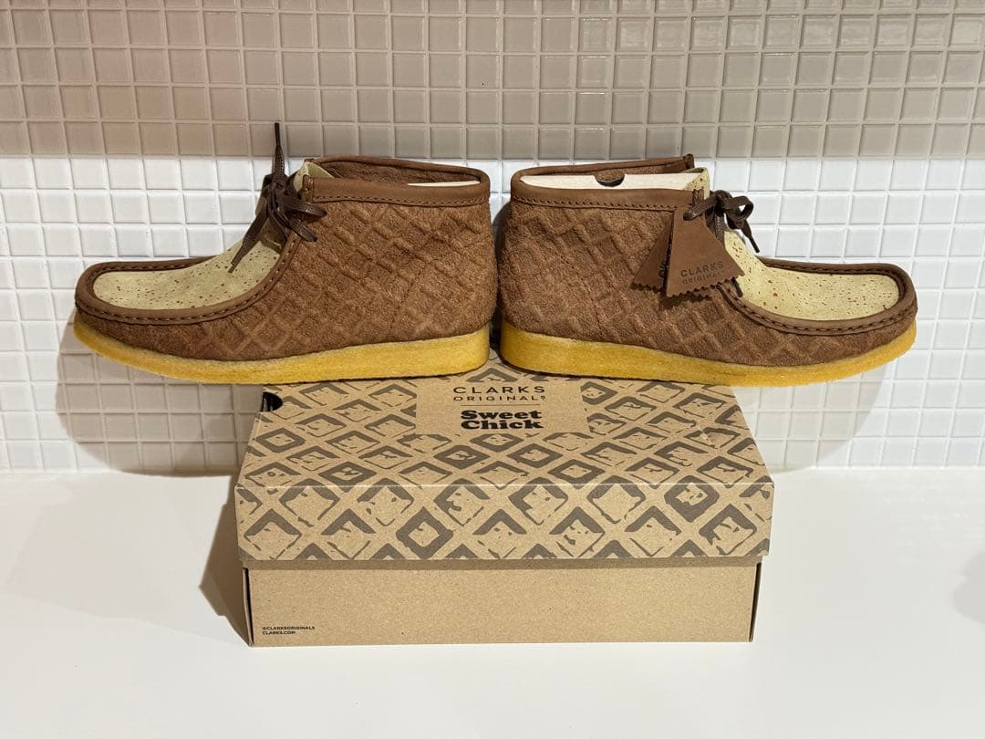 【新品未使用】27.5cm クラークス ワラビー sweet chick NAS