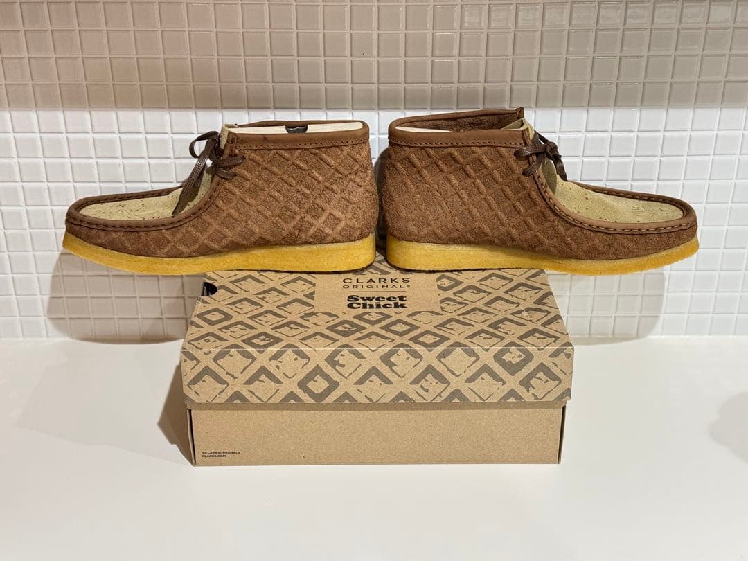 【新品未使用】27.5cm クラークス ワラビー sweet chick NAS