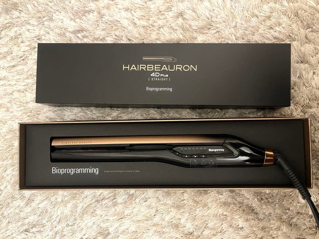 Bioprograming ヘアビューロン　4D plus ストレート　アイロン ヘアビューロン 【メーカー直送】ヘアビューロン 4D Plus [ストレート