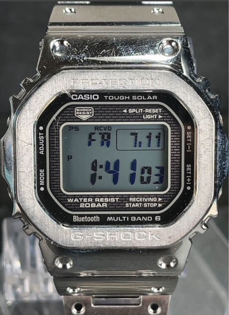 あ*ん様 今日までCASIO G-SHOCK GMW-B5000D-1JF GMWB5000-1 | Digital Stainless Steel Bluetooth Men's Watch G-SHOCK