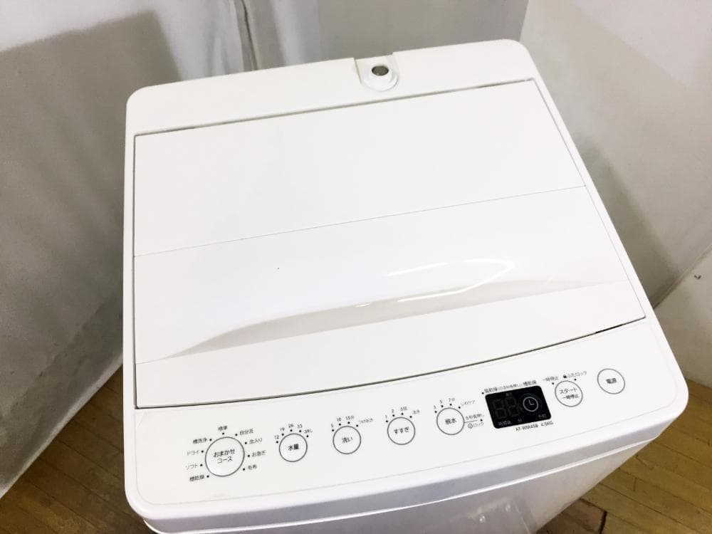 30日迄！TAGlabel☆4.5kg☆洗濯機【AT-WM45B】