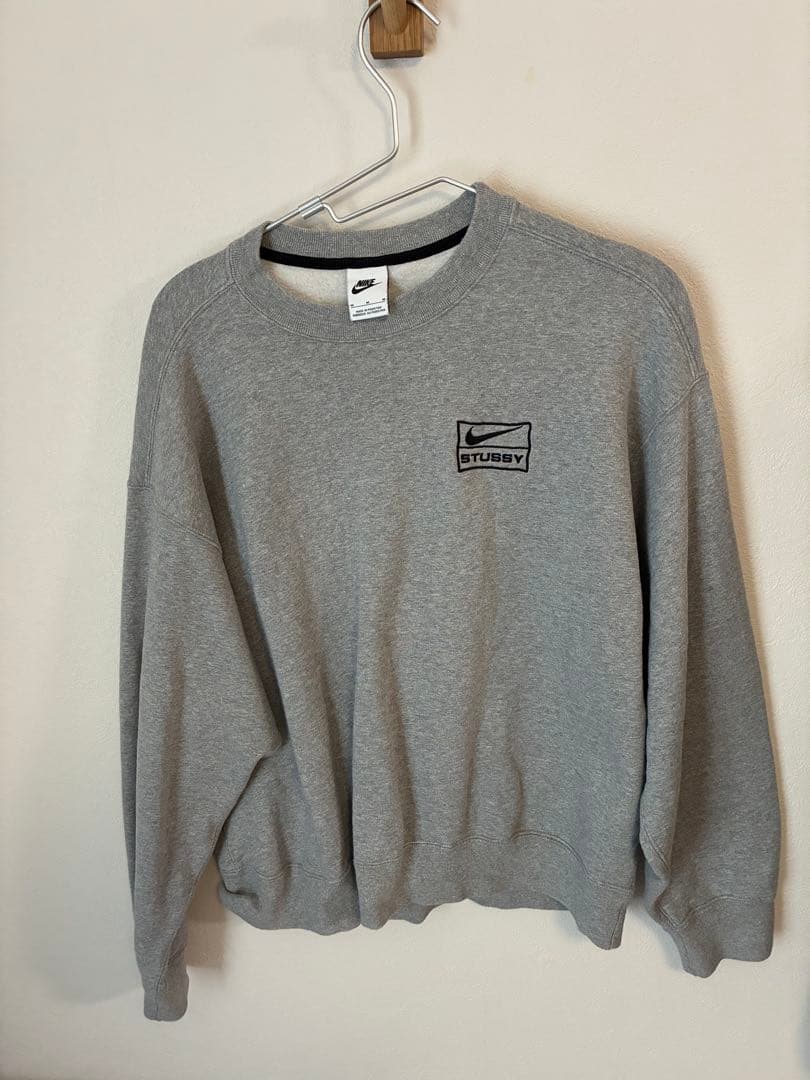 Nike STUSSY グレー スウェット - メルカリ