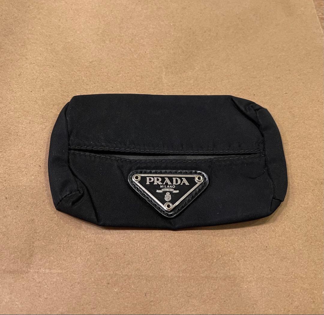 PRADA プラダ ナイロンティッシュケース ポケットティッシュカバー