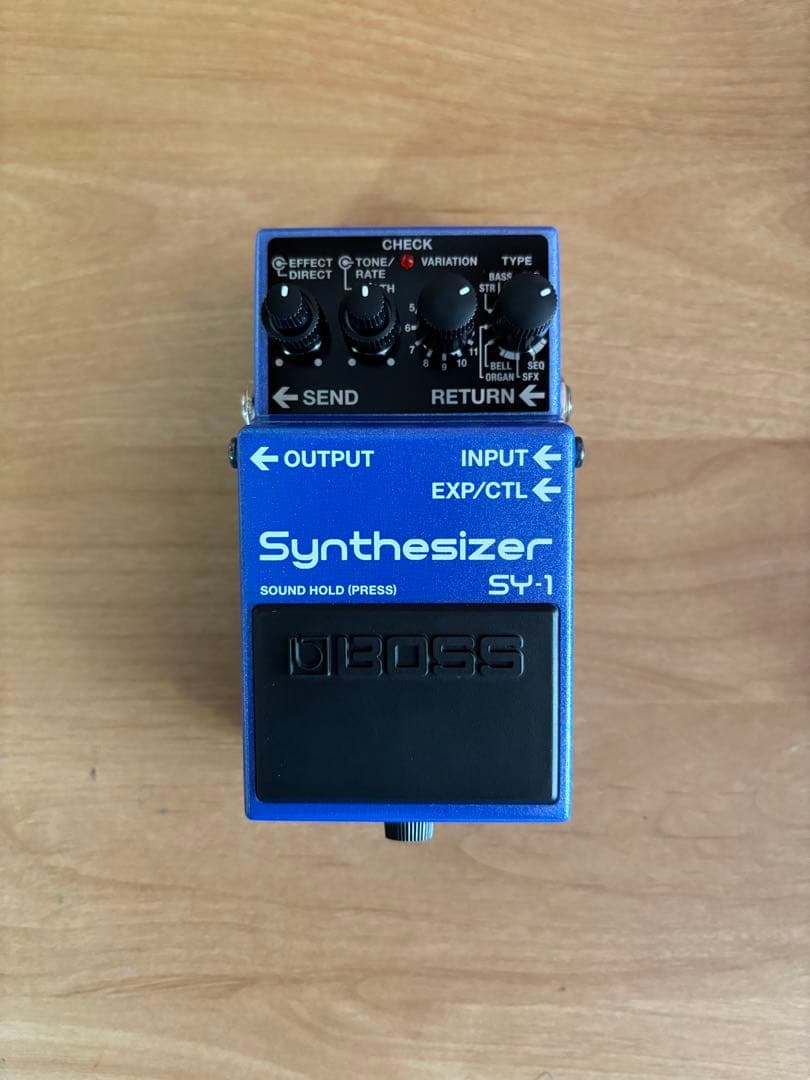 BOSS SY-1 synthesizerシンセサイザーエフェクター BOSS SY-1 Synthesizer Effects Pedal | Music & Arts
