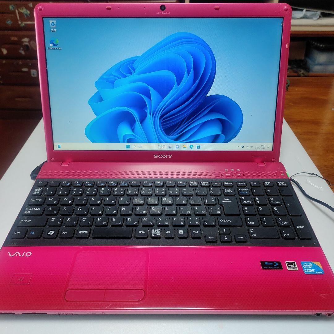 Sony VAIO ノートPC ピンク 8GB RAM Sony VAIO Pink Laptop Windows 11 8BG RAM 256GB SSD from Japan | eBay