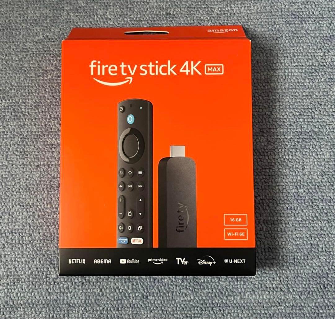 新品 Fire TV Stick 4K Max 16GB Wi-Fi 第2世代 New Amazon Fire TV Stick 4K Max (newest model) 2nd Gen, Alexa