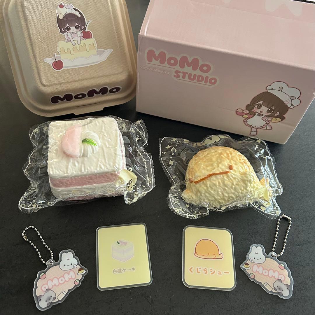 MOMO モモ スクイーズ ケーキ シュークリーム - メルカリ