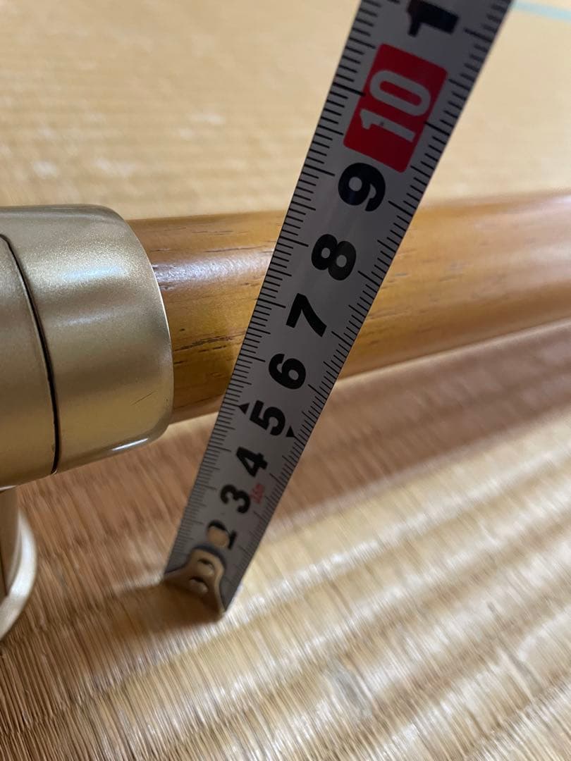 L型手すり 壁手摺り セット ビス付き 天然木製 美品