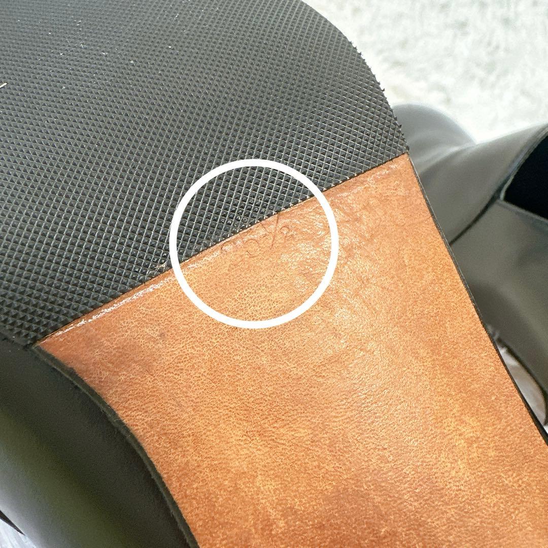 入手困難❗️ オゾンコミュニティ レザー ローファー 25.5cm 革靴 おでこ靴