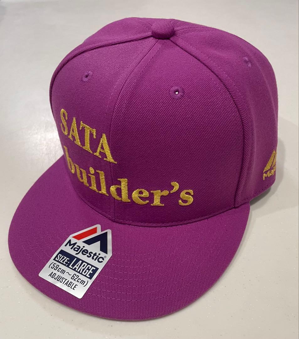 佐田ビルダーズ博多総本部】 限定キャップ XJ紫塗装記念 - メルカリ