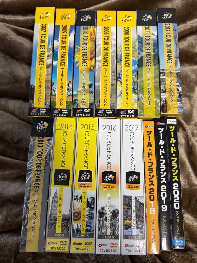 ツールドフランスDVD2006~2018 Blu-ray2019、2020セット ツール・ド・フランス 2023 スペシャルBOX（Blu-ray 2枚組）: サイクル