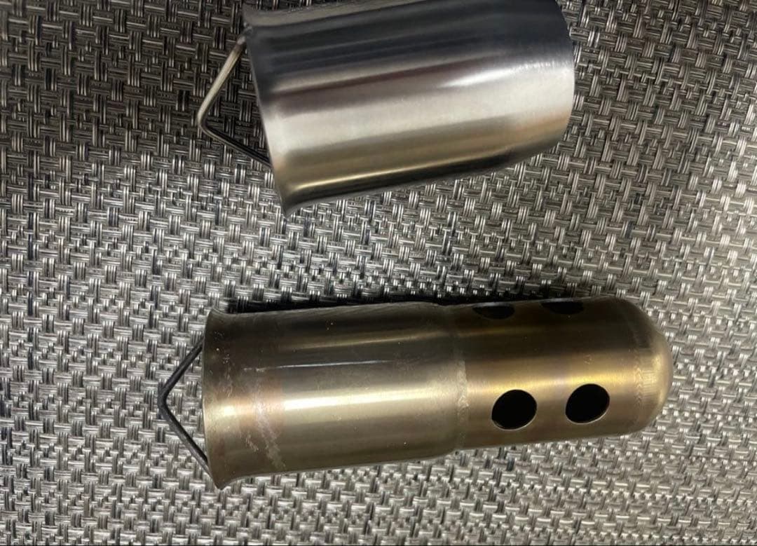 ニンジャ250 400 ISTUNT Modify ブラック 汎用マフラー - メルカリ