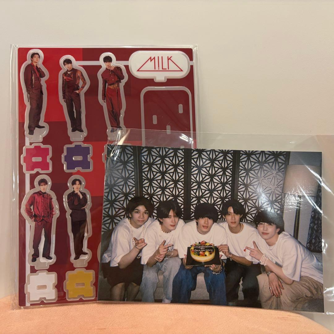 M!LK KissPlan 集合アクリルスタンド - メルカリ