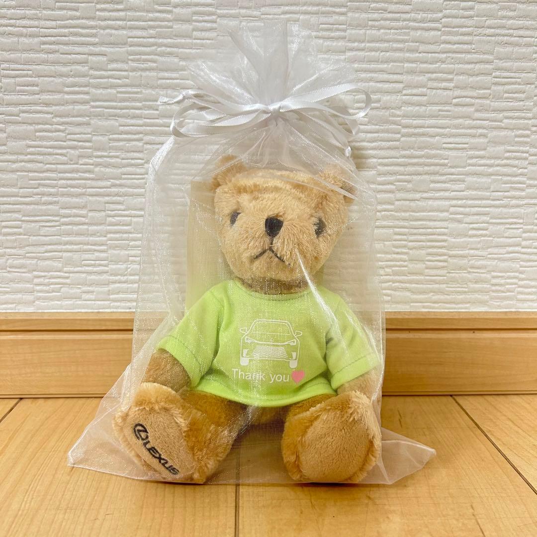 非売品】レクサスLEXUS テディベア くま ぬいぐるみ - メルカリ