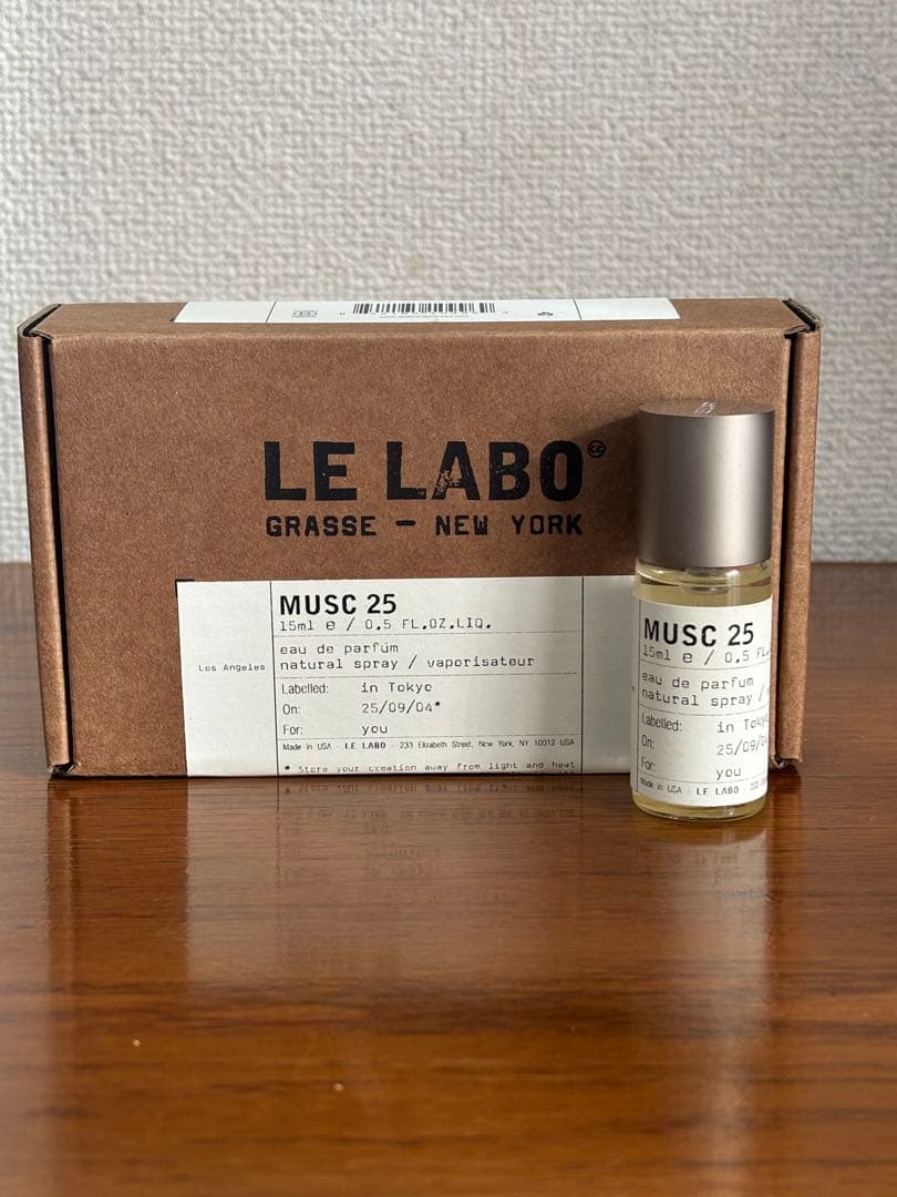 都市限定　LE LABO MUSC 25 オードパルファム 15ml ル ラボ / MUSC 25の公式商品情報｜美容・化粧品情報はアットコスメ