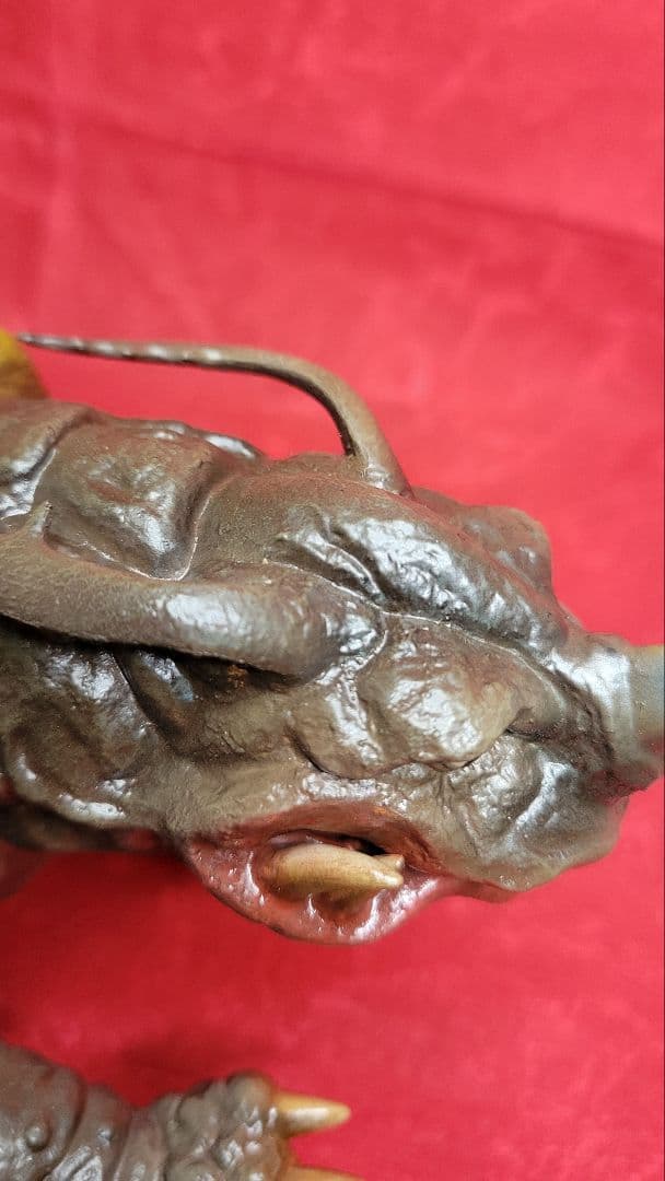 ビリケン商会ソフビキット完成品 透明怪獣ネロンガガレージキット完成