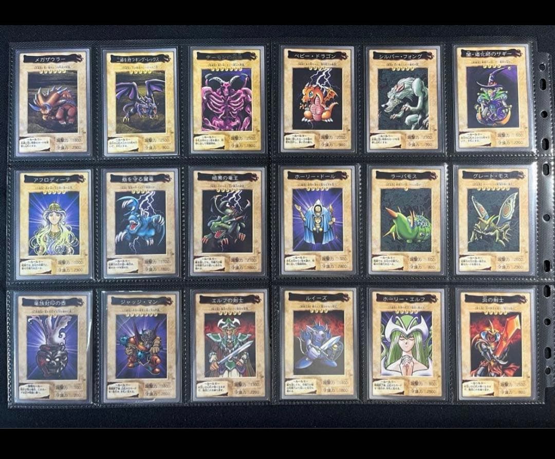 遊戯王【バンダイ版】フルコンプ118枚＋TA2青眼の白竜3体連結 全119枚