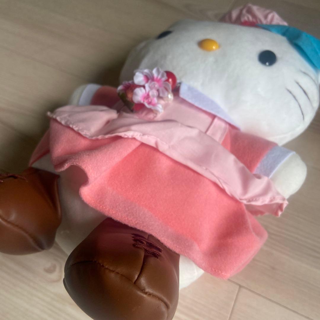 サンリオ ハローキティ ぬいぐるみ ナース ピンク フルーツ 平成レトロ