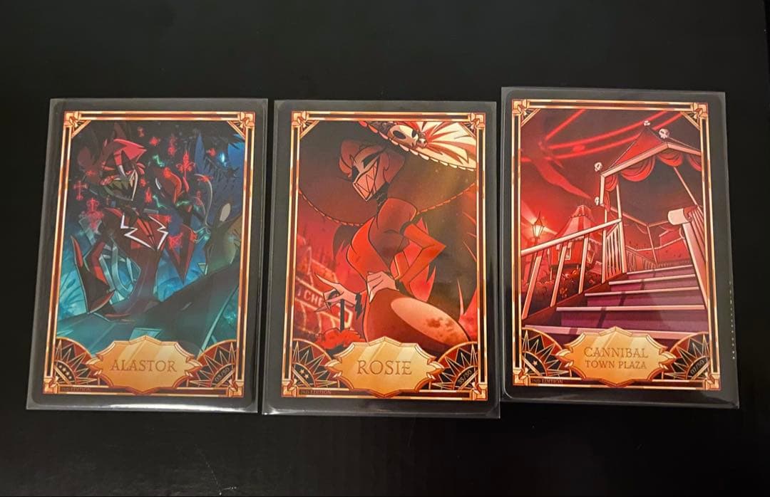 ハズビンホテル トレーディングカード アラスター ロージー 3枚セット Hazbinhotel ハズビンホテル トレーディングカード Trading Cards