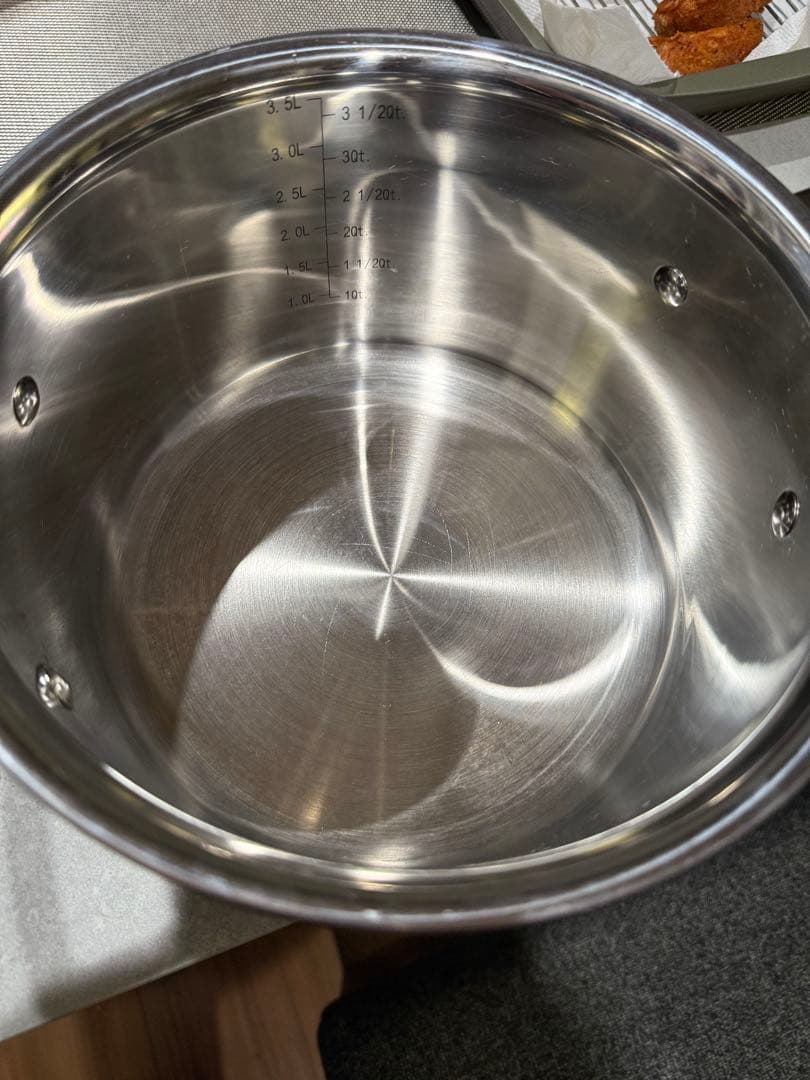 ●週末セール●Le Creuset 両手鍋 3.5L ステンレス